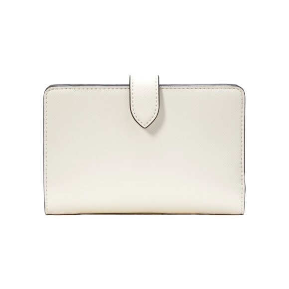 New Kate Spade Schuyler Medium Compact Bifold Wallet Meringue - Picture 2 of 3